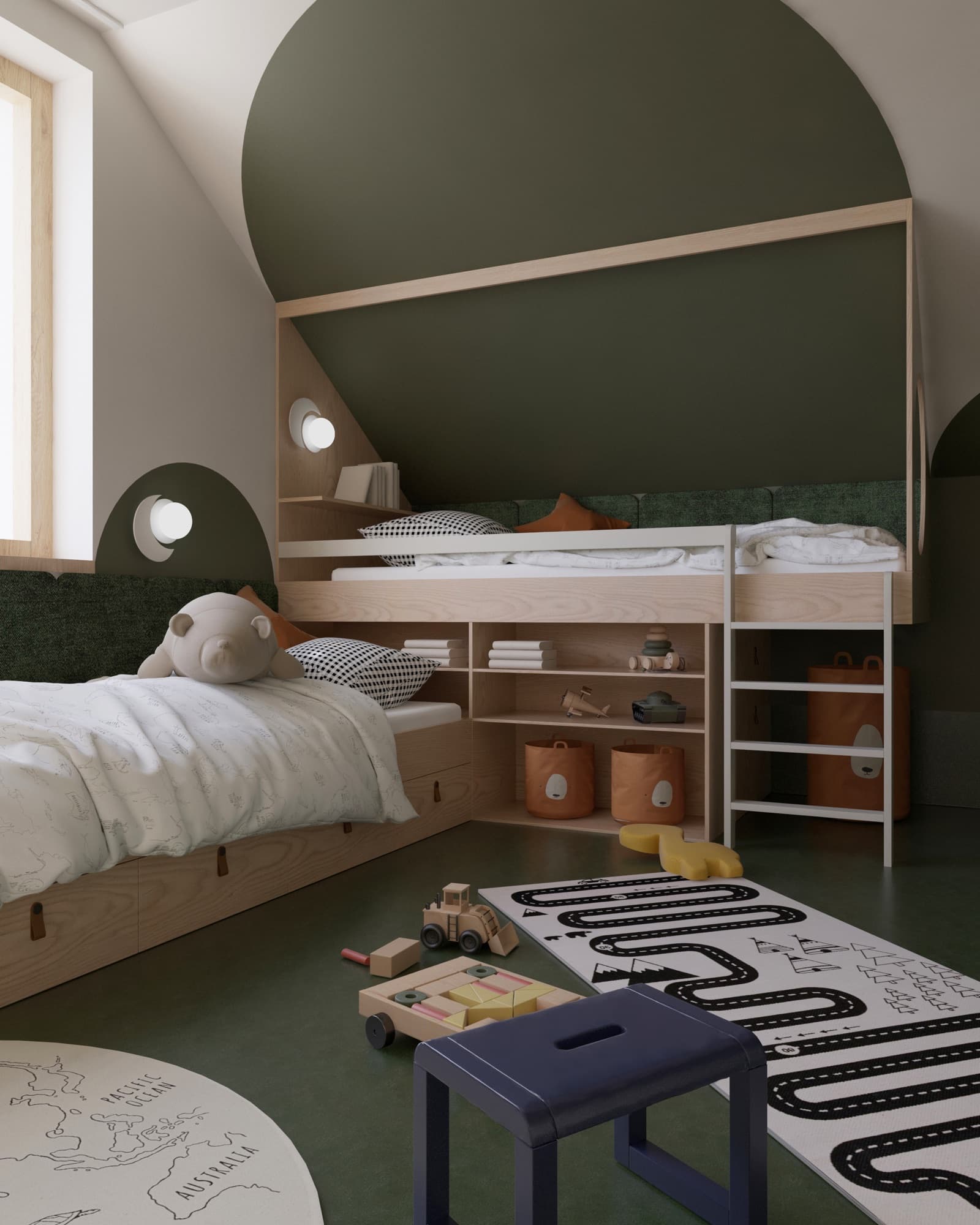 Detská izba 1 am Neusiedler See — Interiér detskej izby