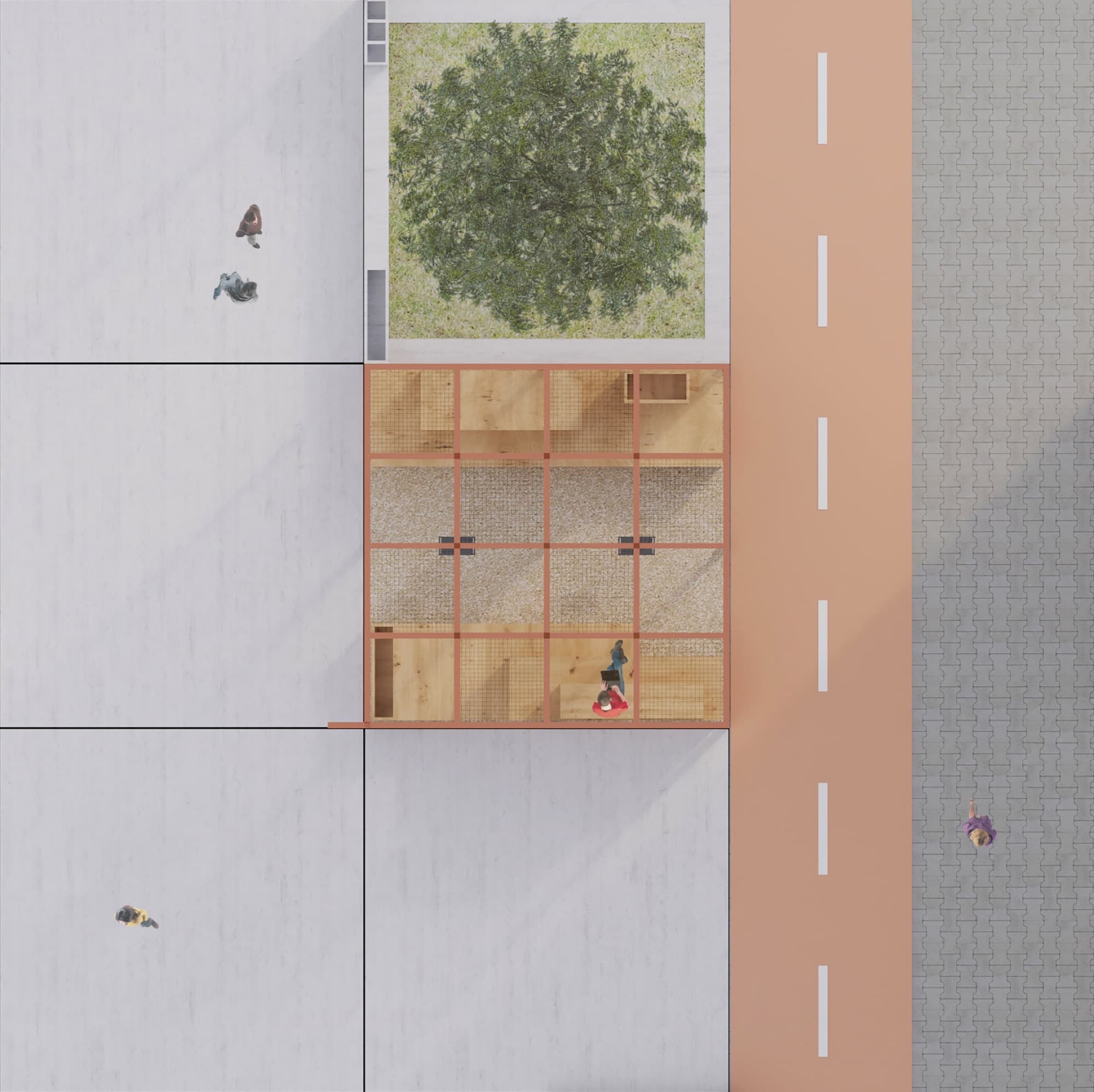 Architektonická súťaž Námestie SNP v Martine — Verejný priestor