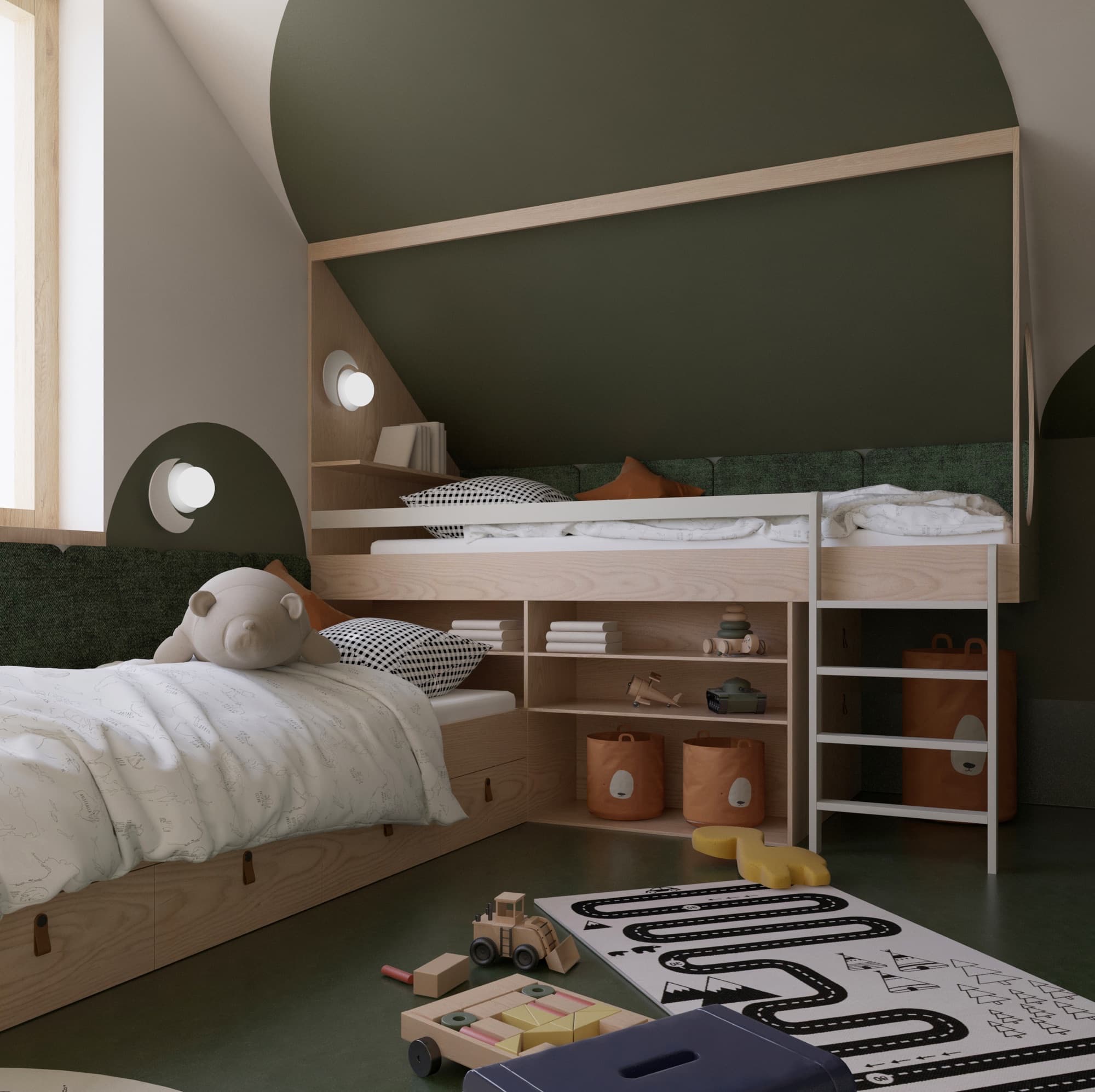 Detská izba 1 am Neusiedler See — Interiér detskej izby
